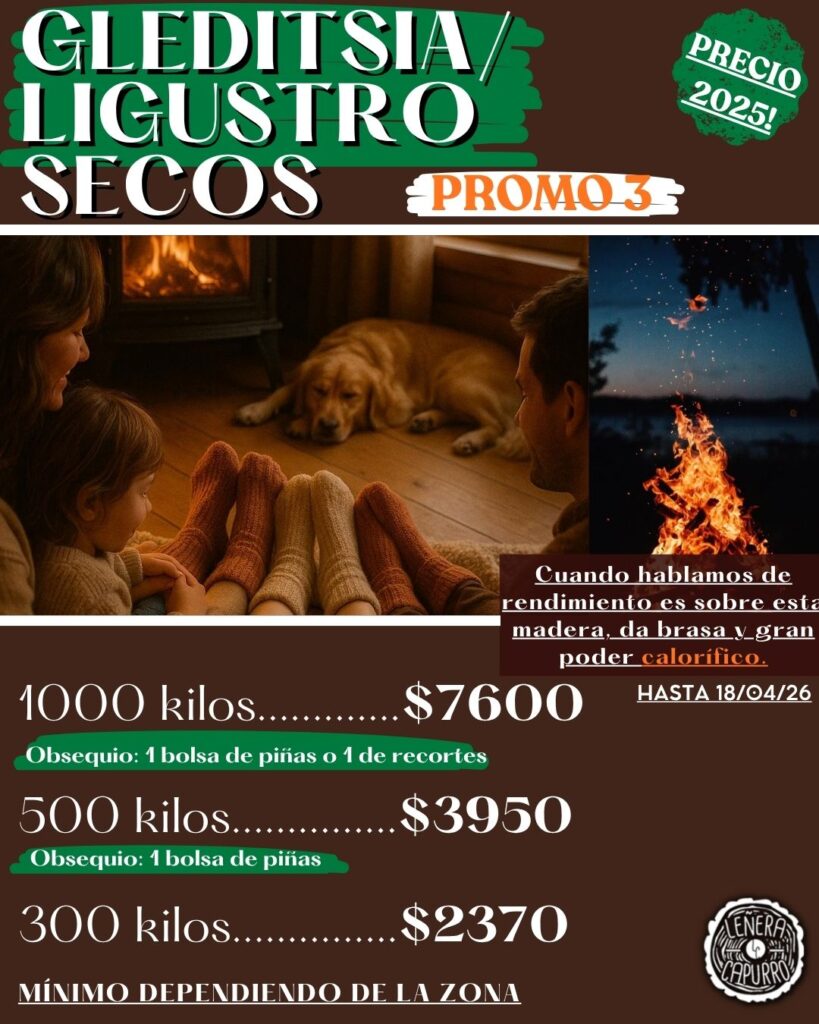 GLEDITSIA Y LIGUSTRO SECOS