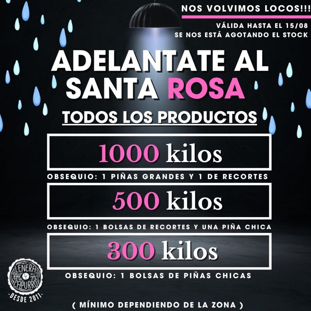 HASTA EL 15/08 !!! HASTA EL 15/08 !!!